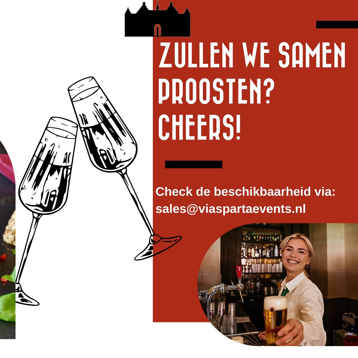 🎄VIER DE FEESTDAGEN OP HET KASTEEL🥂

🏰 Het jaar goed eindigen met een feest, borrel of diner met relaties en personeel 💃🕺🏽of trap het nieuwe jaar symbolisch af met een nieuwjaarsborrel in het stadion van Sparta Rotterdam ⚽️

🌍ViaSpartaEvents.nl