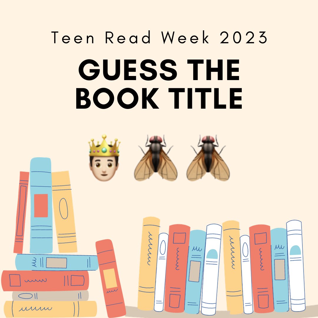 Guess the book round 4! #teenreadweek2023