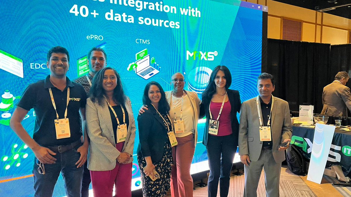 MaxisAIInc's tweet image. Concluding #SCDM2023 with great insights into #clinicaldatamanagement, decentralized clinical trials, &amp;amp; case study presentations. We&apos;re thrilled by the enthusiastic response to our #AI booth, affirming the AI-driven excellence of MaxisIT’s data analytics platform.

#ClinicalData