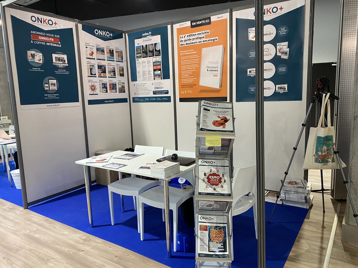 Notre équipe est toujours en place, 𝐬𝐭𝐚𝐧𝐝 𝟐𝟗, prête à vous accueillir ! 😊
La Revue Onko + est présente à #Lille pour le #congrès l'<a href="/AFSOS_officiel/">AFSOS</a>. Venez échanger et découvrir nos offres d'abonnement exclusives ainsi que nos ouvrages pratiques de référence en #oncologie !