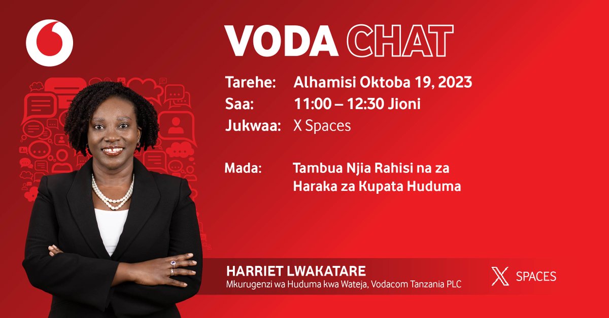 Vodacom Tanzania tweet media