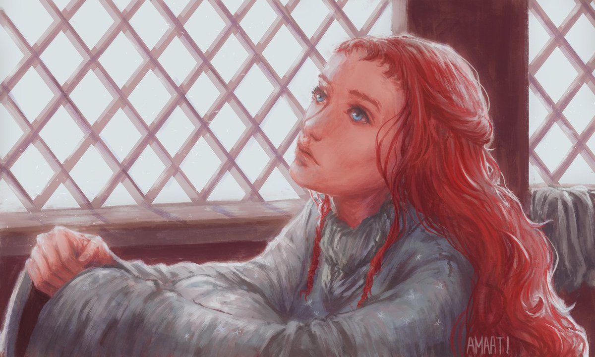 “There are gods… and there are true knights too. All the stories can’t be lies.”

Artist: amaati