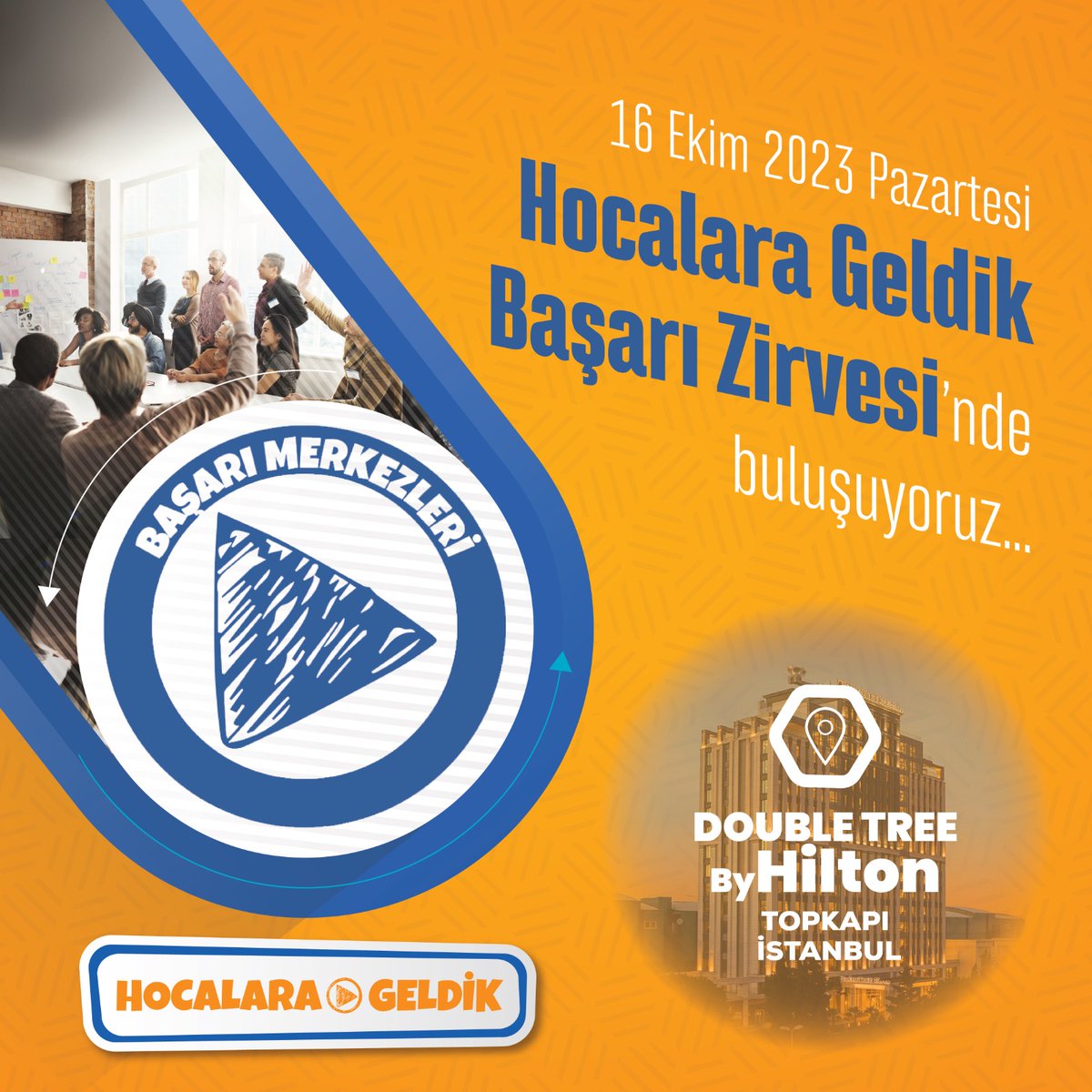 Başarı Merkezlerimizle ”Başarı Zirvesi”nde buluşuyoruz 🤝16 Ekim 2023 Pazartesi İstanbul’dayız.