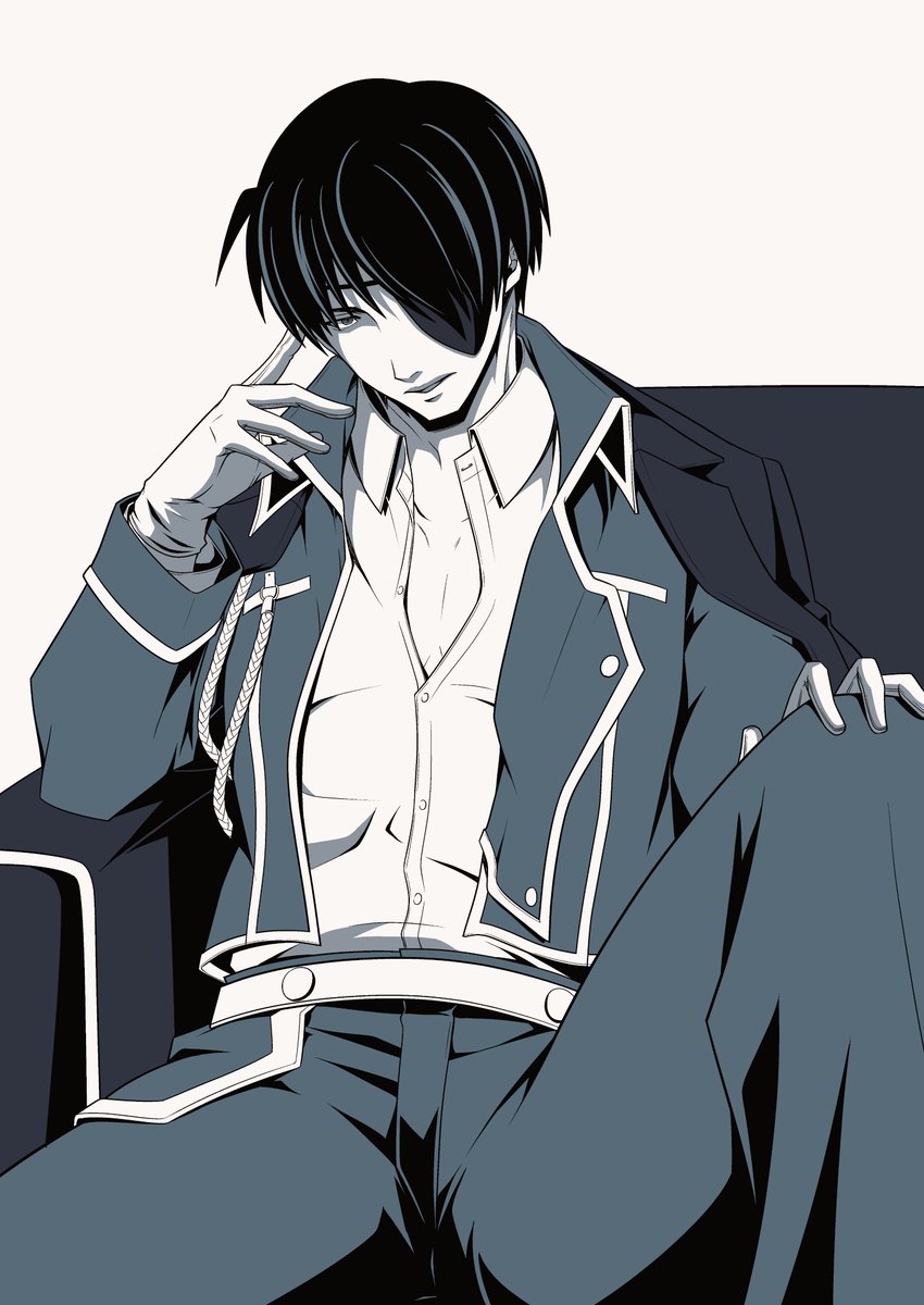 shiroi_w's tweet photo. 大佐描いてたんだけどトレンドにシャンバラがあって嬉しくてシャンバラ仕様にしてしまった https://t.co/2fitbB7ova