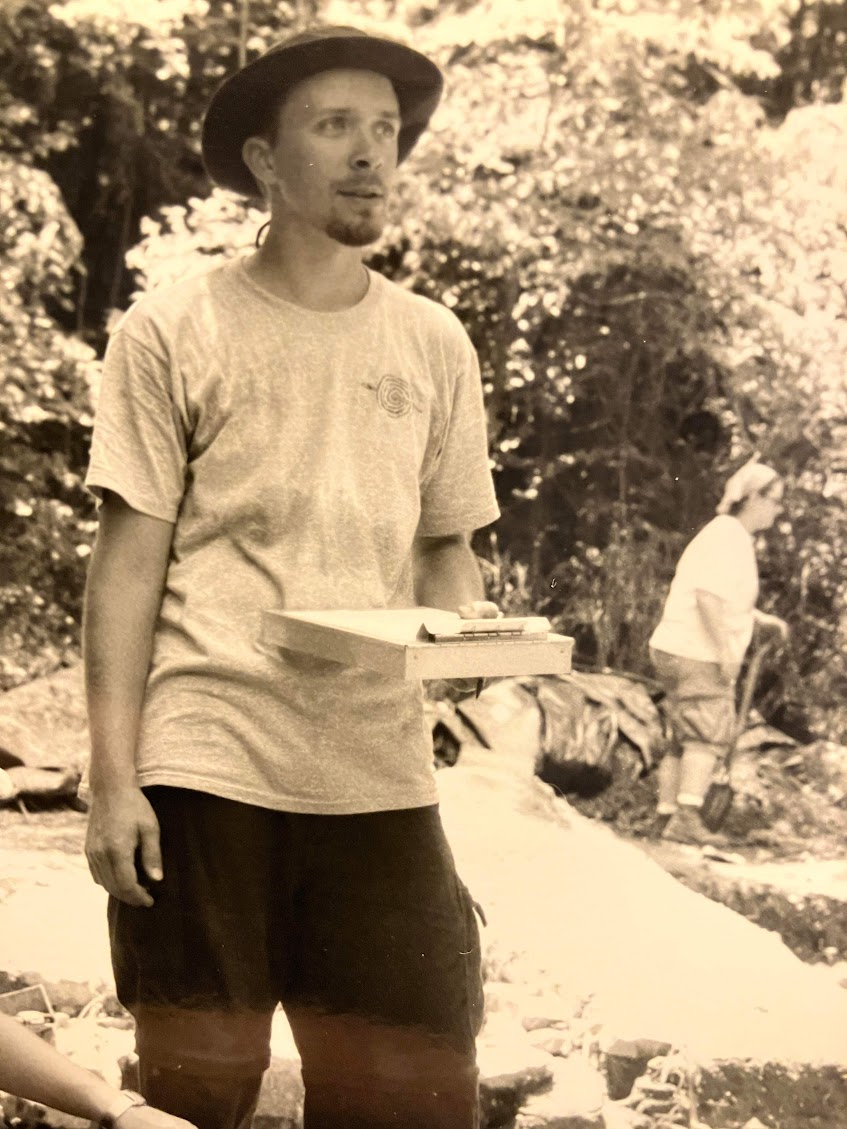 My parents  took me to a LOT of hist sites. I took an intro arch class in college. We made pottery, arrowheads, and bronze axe heads. The hands-on bit was the most fun. We also had an atlatl team! I got to dig during my field school, and I was HOOKED. That’s my #ArchaeoStart.