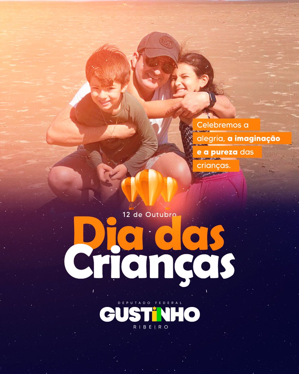 Feliz Dia das Crianças! 😁🧡