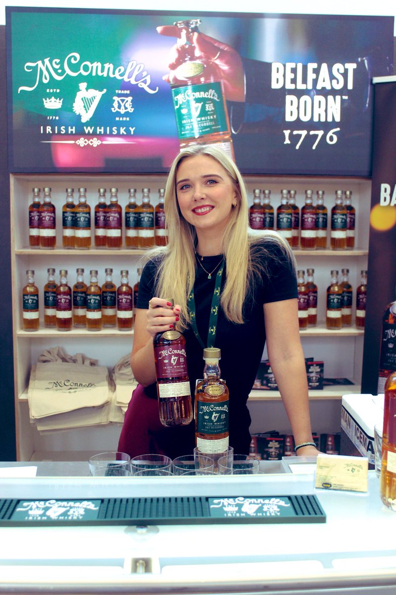 McConnells_BDC's tweet photo. Our team had a very successful week at Bar Convent Berlin meeting our current distribution, media and supply partners, and linking in with new, exciting connections! 

Goodbye for another year Berlin! 

#belfastborn1776 #mcconnellsirishwhisky #restoringthelegend #barconventberlin https://t.co/gVarMsPQfT