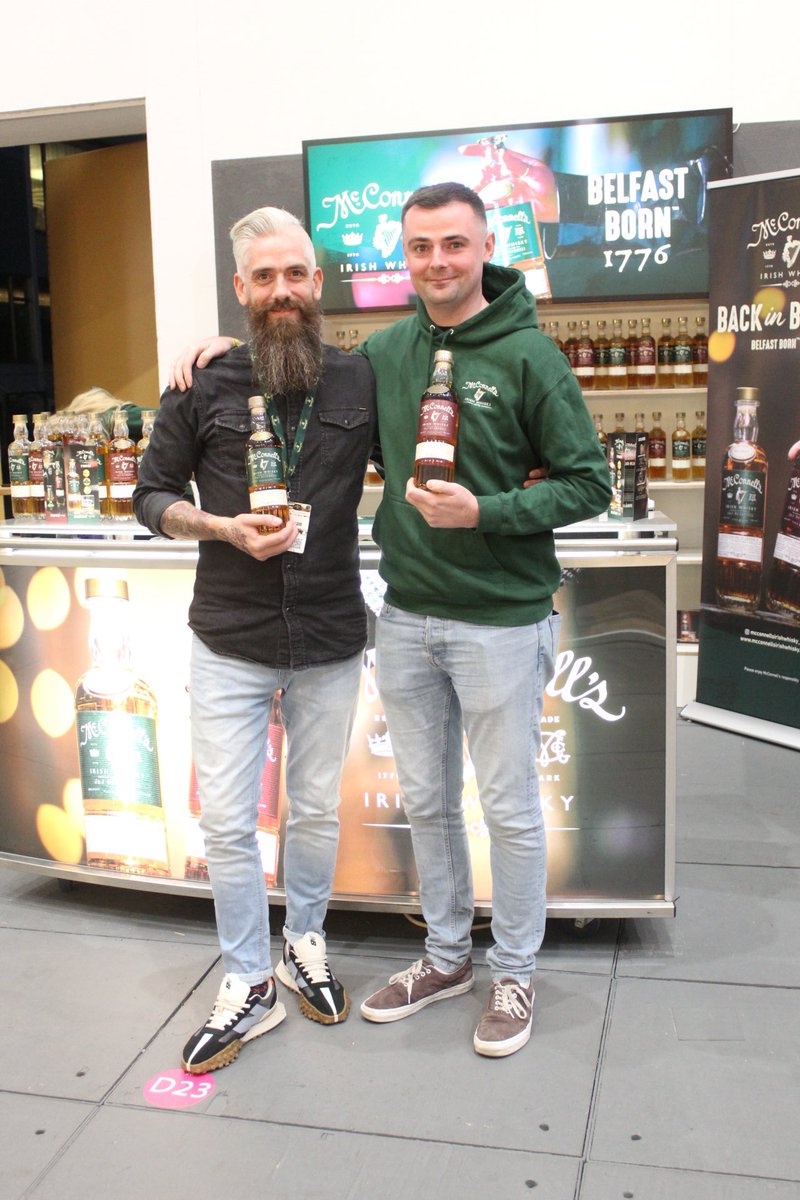 McConnells_BDC's tweet photo. Our team had a very successful week at Bar Convent Berlin meeting our current distribution, media and supply partners, and linking in with new, exciting connections! 

Goodbye for another year Berlin! 

#belfastborn1776 #mcconnellsirishwhisky #restoringthelegend #barconventberlin https://t.co/gVarMsPQfT