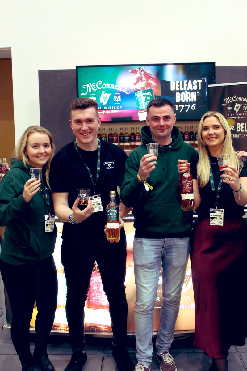 McConnells_BDC's tweet photo. Our team had a very successful week at Bar Convent Berlin meeting our current distribution, media and supply partners, and linking in with new, exciting connections! 

Goodbye for another year Berlin! 

#belfastborn1776 #mcconnellsirishwhisky #restoringthelegend #barconventberlin https://t.co/gVarMsPQfT
