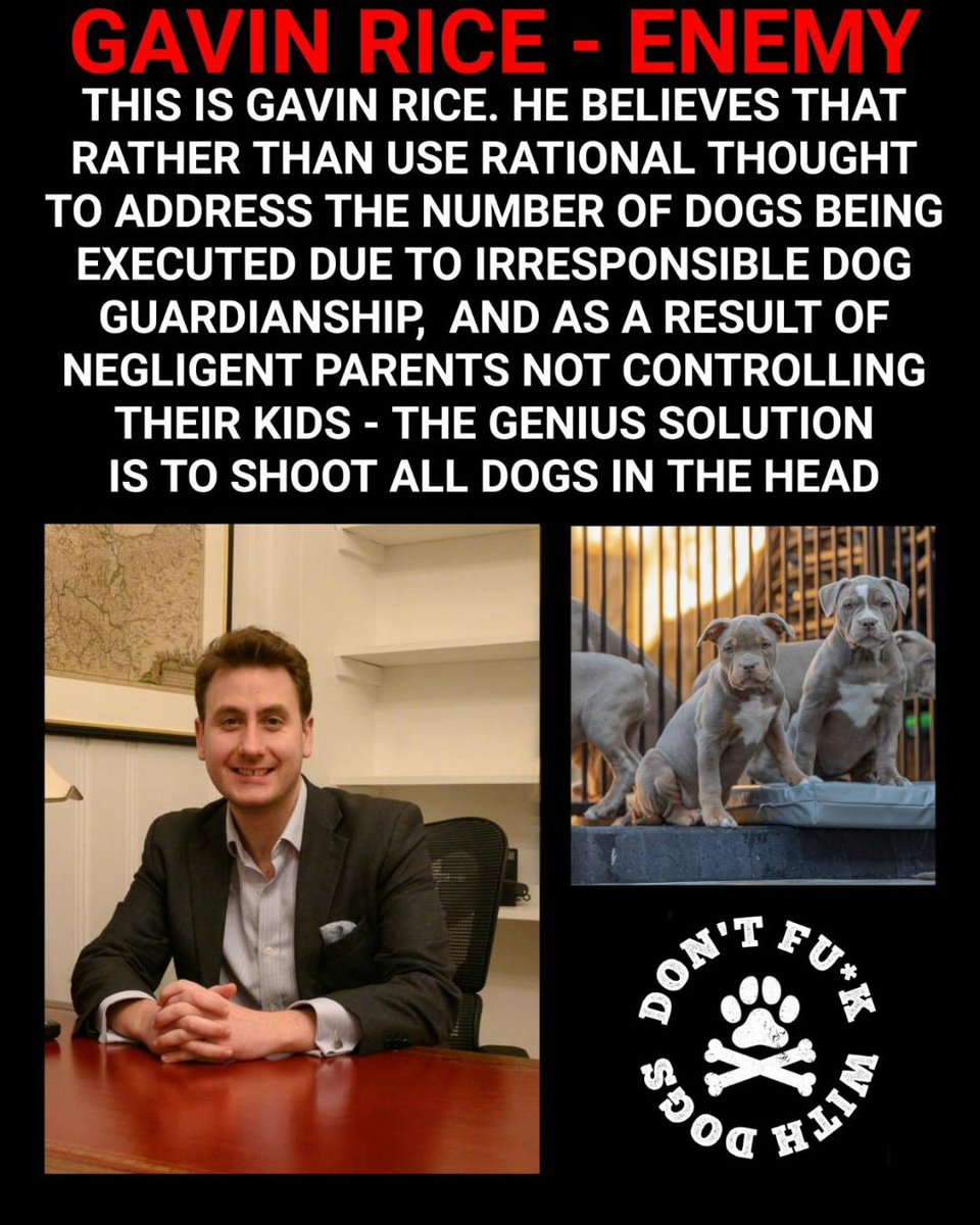 LaSiore's tweet photo. @afneil @gavinantonyrice And it's a fake news as always. It's easy to talk and take position for a faction. People are dieing! People! Persons! Innocents victims of politicians like you!No Jews. No Muslims. People!!!
#dontfuckwithdogs
#nobsl https://t.co/3wEVENTafT