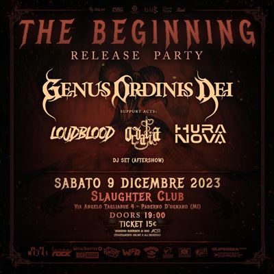 GENUS ORDINIS DEI, aperte le prevendite del release party per il nuovo album #genusordinisdei: metal.it/note.aspx/9235…