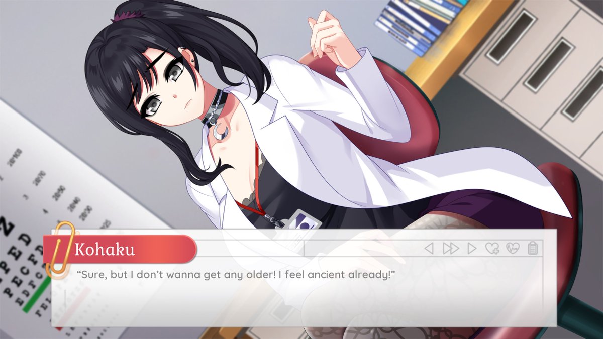 ebihimes's tweet photo. Fragile Feelings has been released on Steam and Itchio!
It's a sweet, slow burn yuri VN about a shy teacher &amp; a gothic school nurse.
Loosely inspired by Flowers, it's a soothing story which should heal your heart! ❤️

💉 https://t.co/fbJiyLAkht
💉 https://t.co/if4gxrUQVE https://t.co/NMPBtvsu5s