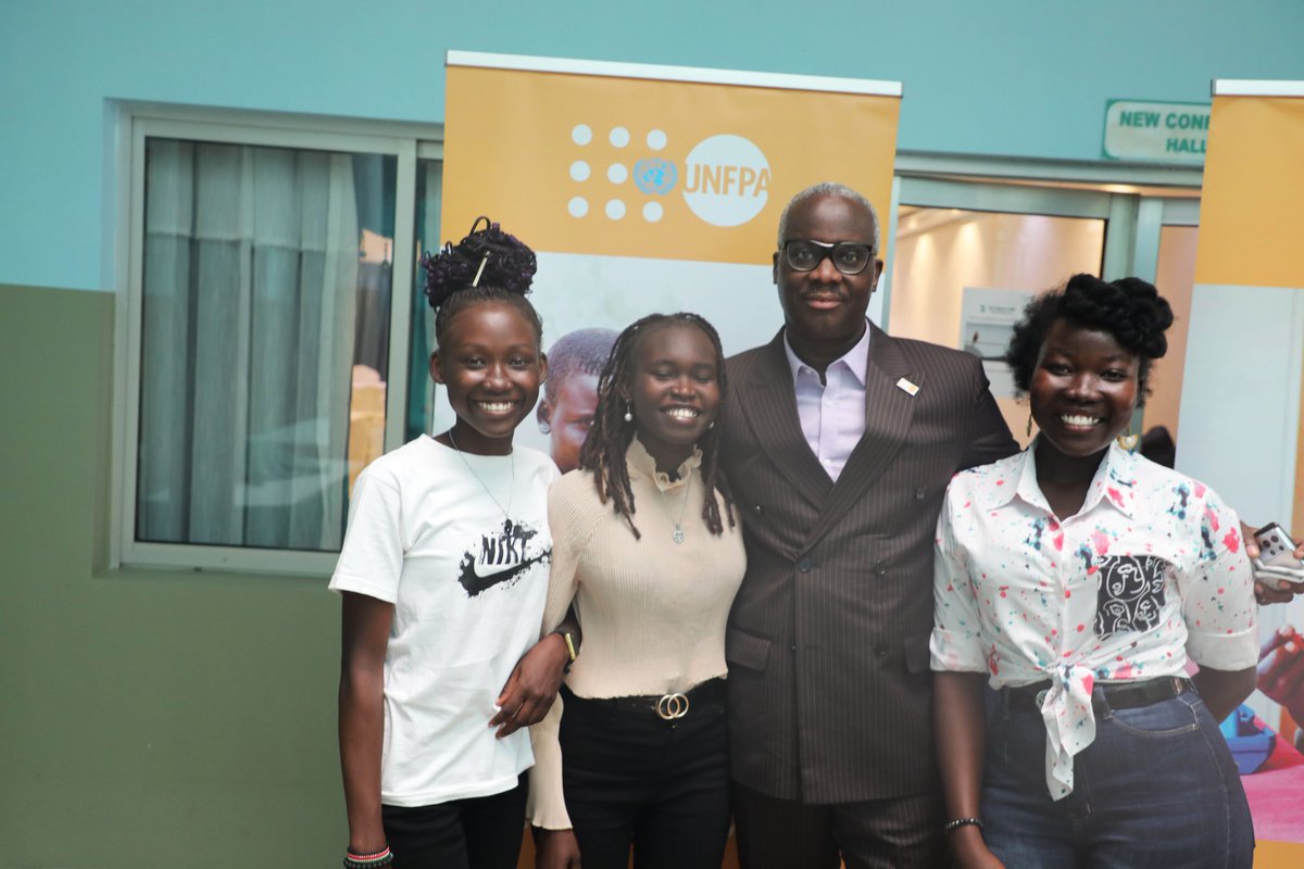 unfpayapss's tweet photo. "Girls are the future leaders, innovators, and change-makers of our world, let's invest in their education, health, and rights. Together, we can create a more equal and inclusive world.@EmmaKwaje @AnnaManeno #GirlsEmpowerment @UNFPASouthSudan
@OlajideDemola
@CanSouthSudan https://t.co/B4yYbBZ2ts