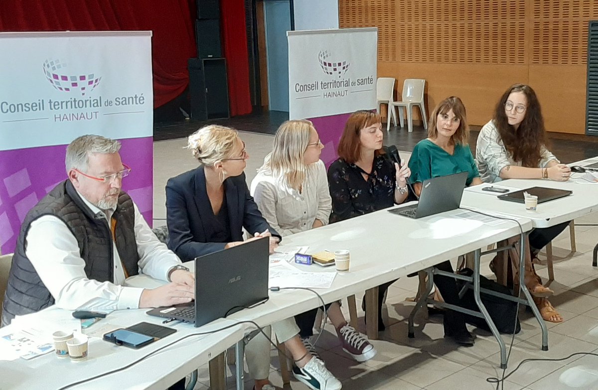 Réunion du conseil territorial de santé du Hainaut à Bouchain :
👉 un partage de pratiques avec 5 coordinatrices de contrats locaux de santé ou comment mettre en œuvre collectivement une politique de santé au plus près des citoyens 
👏 Des échanges de grande qualité