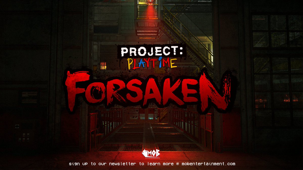 MobGamesIT's tweet photo. Non rimanere indietro!🏃‍♀️

Preparatevi per #ProjectPlaytimeForsaken https://t.co/qNLTXnLZQn