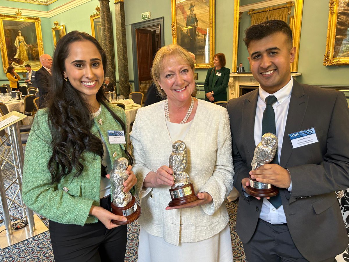 An absolutely remarkable trio of very worthy winners at the 36th @StudyUCEM Property Awards! Makes me enormously proud of our institution and everything that we are achieving together. #builtforlife