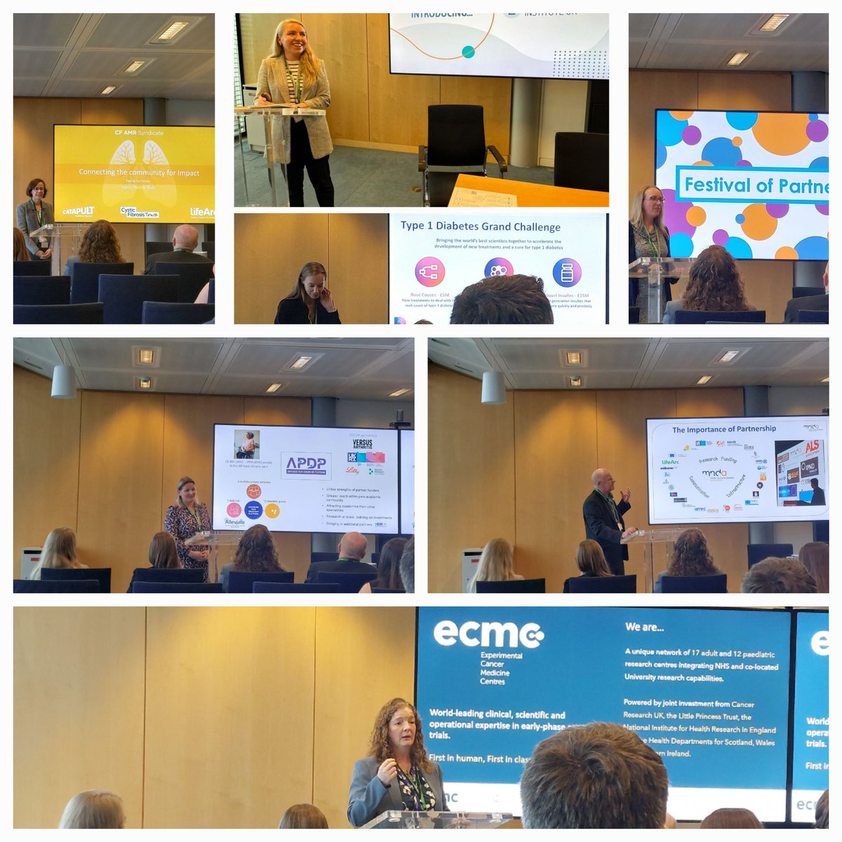AMRC's tweet photo. What a way to end our Festival of Partnerships! An excellent range of talks from @EpilepsyInst, @DUK_research, @CR_UK, @mndassoc, @VersusArthritis,  @CrohnsColitisUK and @cftrust

#Partner4Research https://t.co/HdjpLJAIw3