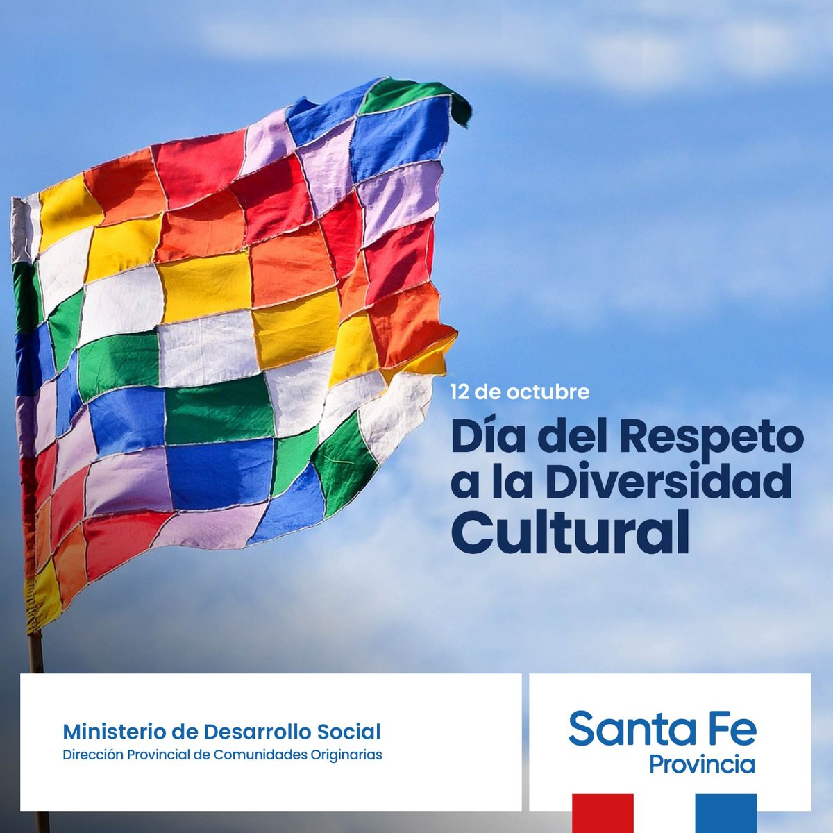 📆 #12Octubre
Día del Respeto a la Diversidad Cultural

Reflexionar y mirar la sabiduría de nuestros #PueblosOriginarios, sus tradiciones, cultura y visión son un valioso aporte para la construcción de un mundo más plural e igualitario.