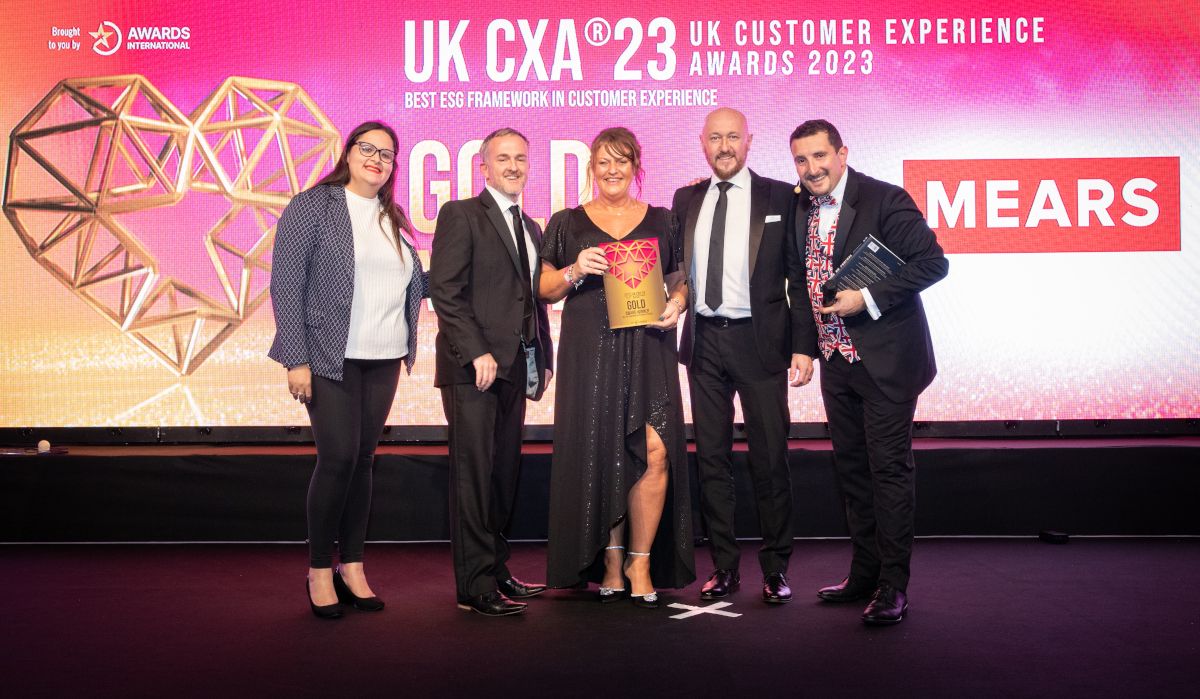 We're pleased to announce that we have won the gold award at this year's UK Customer Experience Awards for Best ESG Framework in Customer Experience. Find out more about what we do: mearsgroup.co.uk/esg/esg