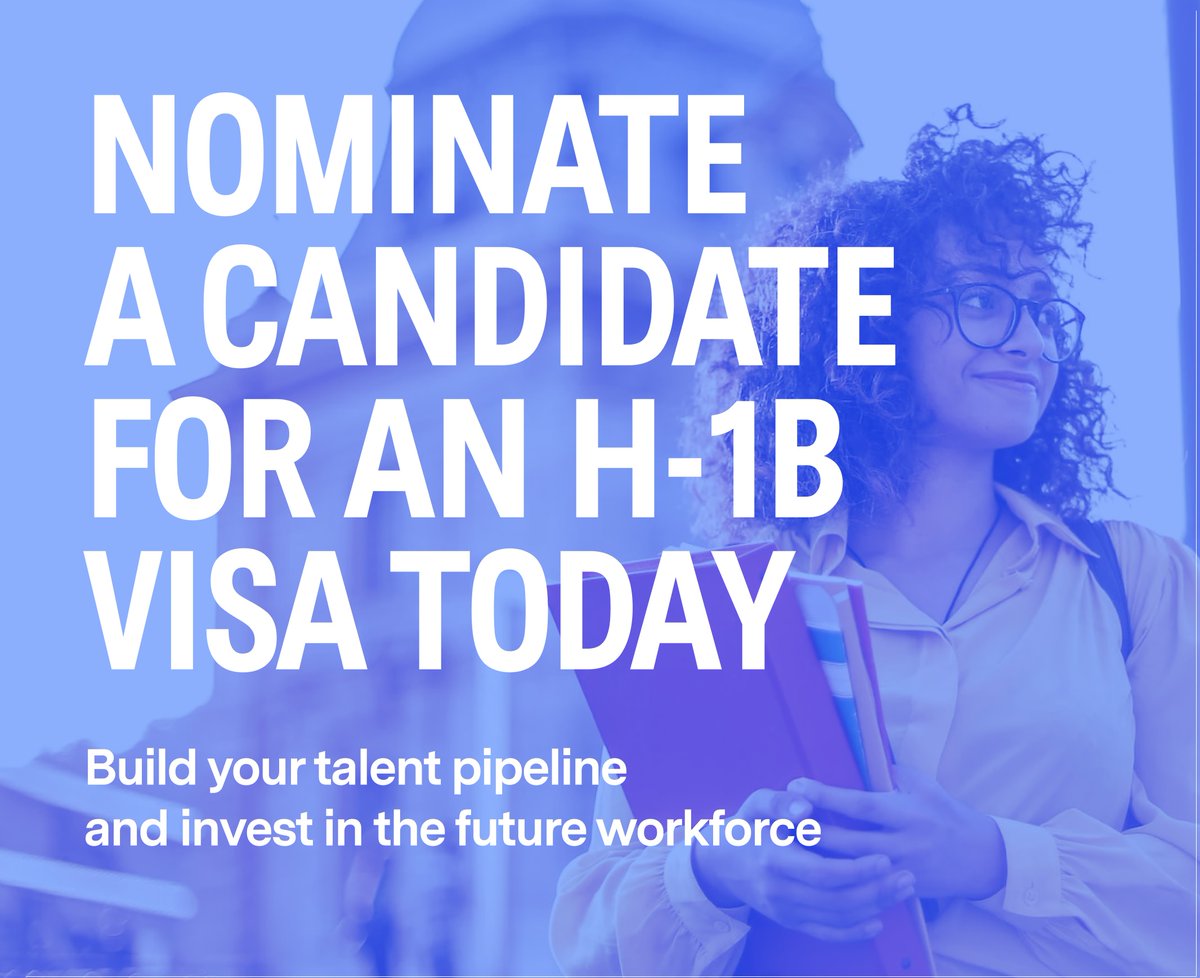Our fellowship program offers a unique #capexempth1b solution to foreign nationals. This fellowship is available those who contribute to the tech, scientific, &amp; engineering progress of the US. Nominate someone: openavenuesfoundation.org/nominate #h1binnovation #h1bvisa #h1b #h1bsolution
