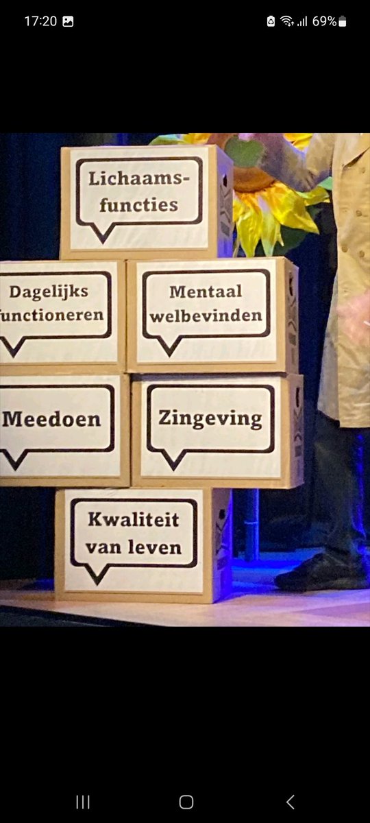 BiancaStimenz's tweet photo. Tijdens de inspiratie ochtend van @Stimenz mogen genieten van een interactieve theatervoorstelling over Positieve Gezondheid. Heel toepasselijk in de Roef in Harderwijk. https://t.co/Z5kqeF5jbt