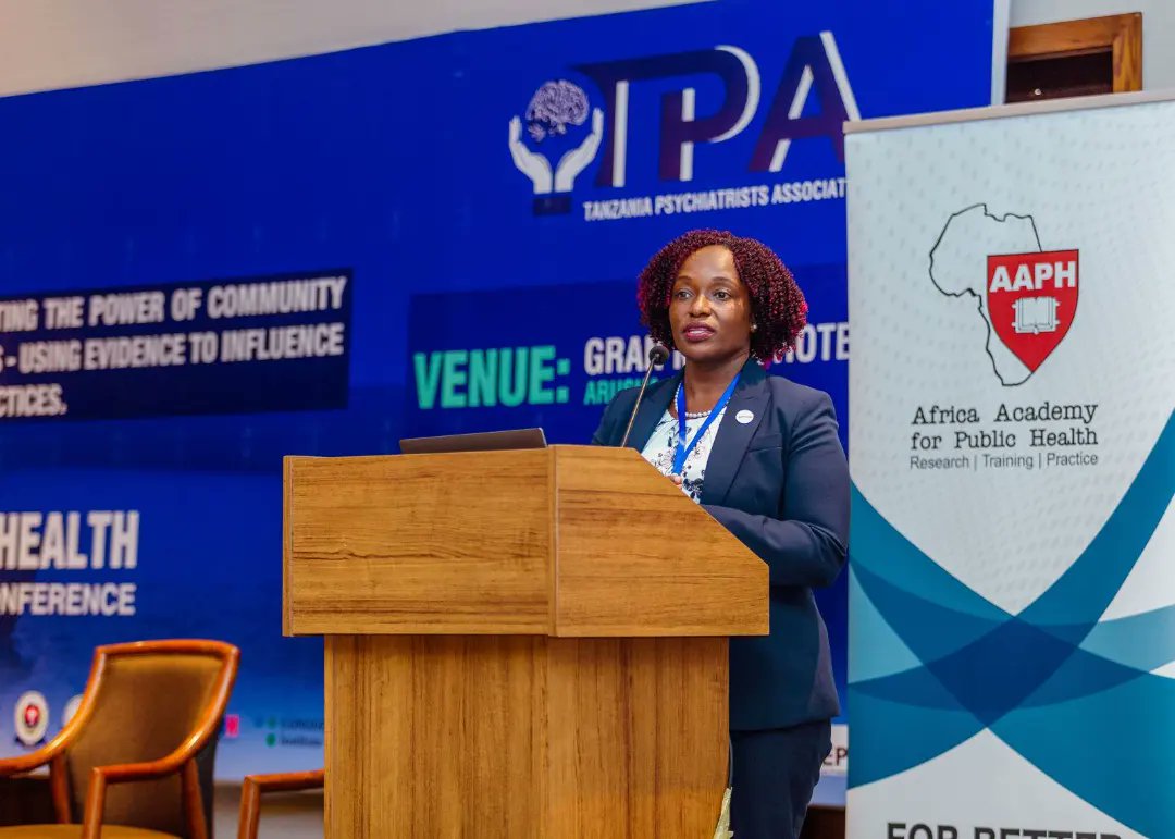 AAPH_Africa's tweet photo. #AAPH_Africa at the 01st Mental Health Scientific Conference with @PsychTz, @beinginitiative and @wizara_afyatz
#01stMentalHealthScientificConference #Mental_Health #Adolescent_Health #ForBetterPublicHealth #ARISE_Network #Data_Quality https://t.co/9ixvNV3kC0