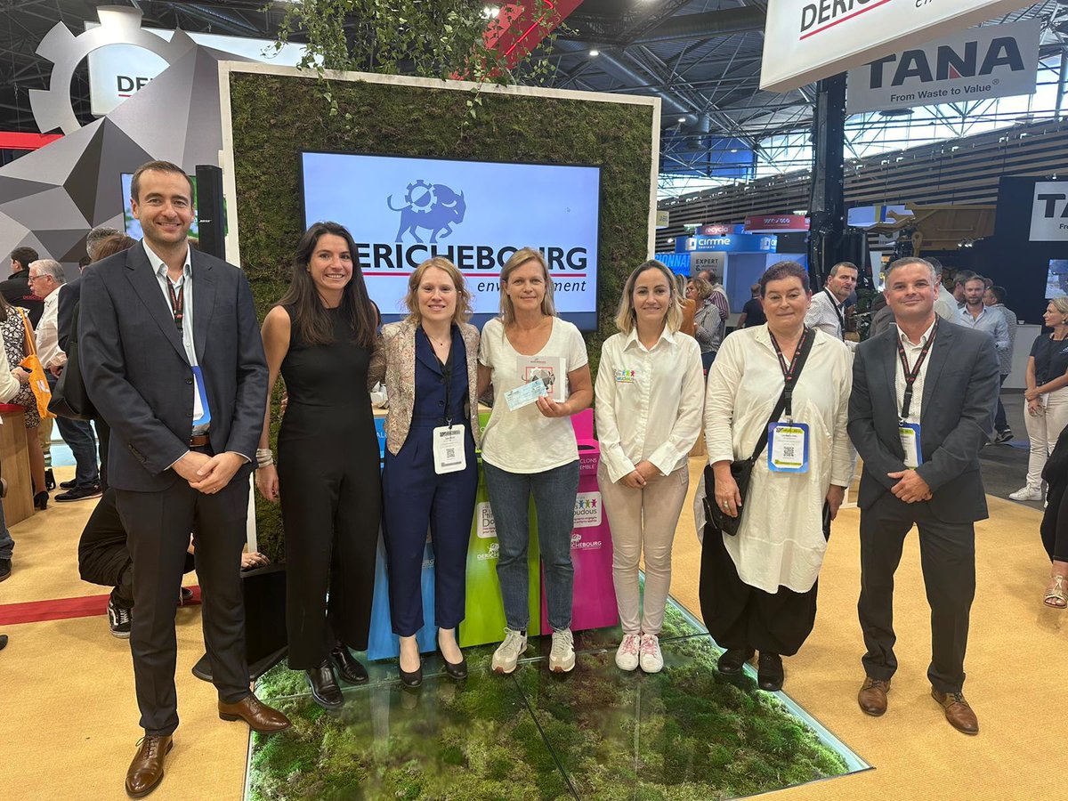 A l'occasion du salon  <a href="/pollutech/">Pollutech </a> ♻️ à <a href="/villedelyon/">Ville de Lyon</a>, notre partenaire @Derichebourg #Environnement nous a conviés afin de promouvoir leur partenariat avec nos 126 associations locales et notre association nationale🙏
#developpementdurable 🌍 #recyclage #solidaire #enfantsopérés