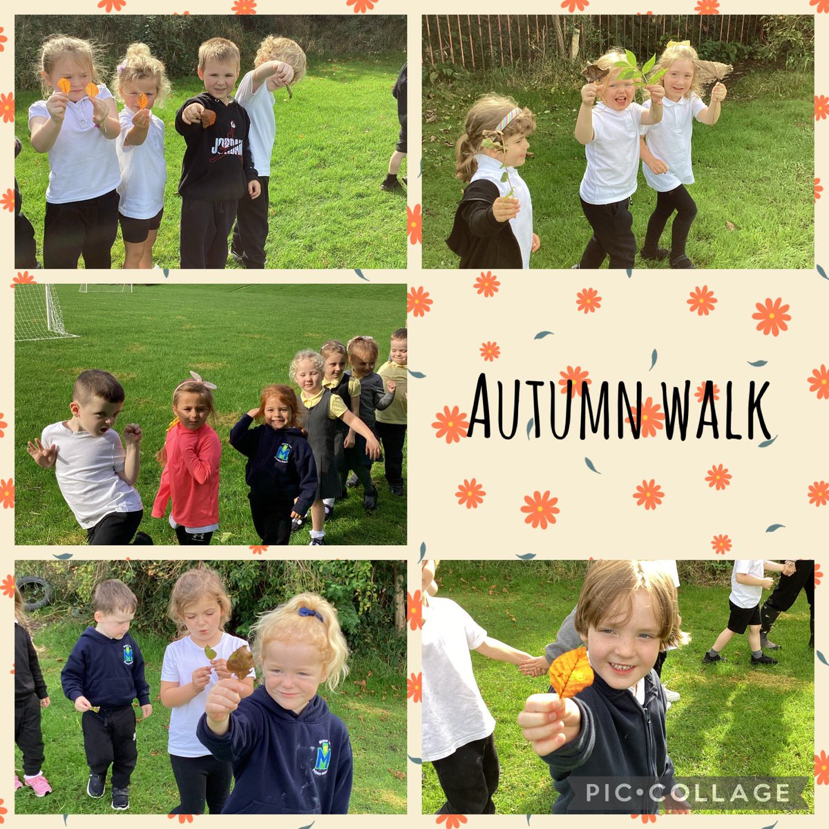 ReceptionMlps's tweet photo. AUTUMN IS BEAUTIFUL 😍 
.
. 
The children enjoyed a crisp autumnal walk. They collected leaves, and looked for the signs of autumn 🍂 
#autumnleaves #AutumnVibes #determination @mesne_lea @MissSmithRB_ML @MissAlexander10 https://t.co/CoKbntM1U5