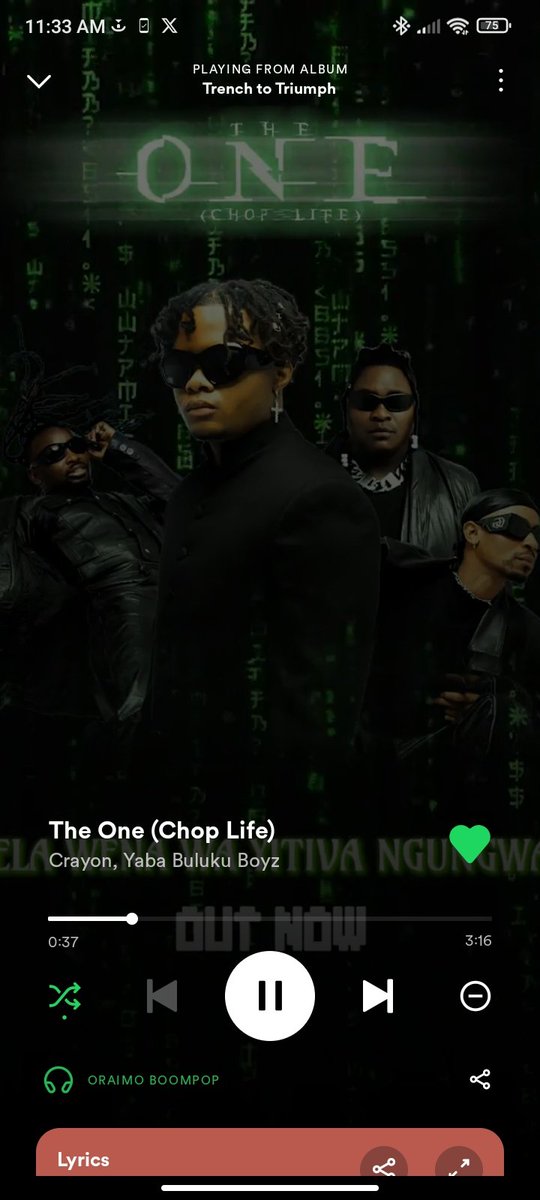 hey_ahmbebe's tweet photo. Definitely one of the best Albums of the year, no doubts
@crayonthis my G.O.A.T 🪝✝️❤️
#trenchtotriumph
#TTT #crayarmy https://t.co/gEQ2e5nu7L