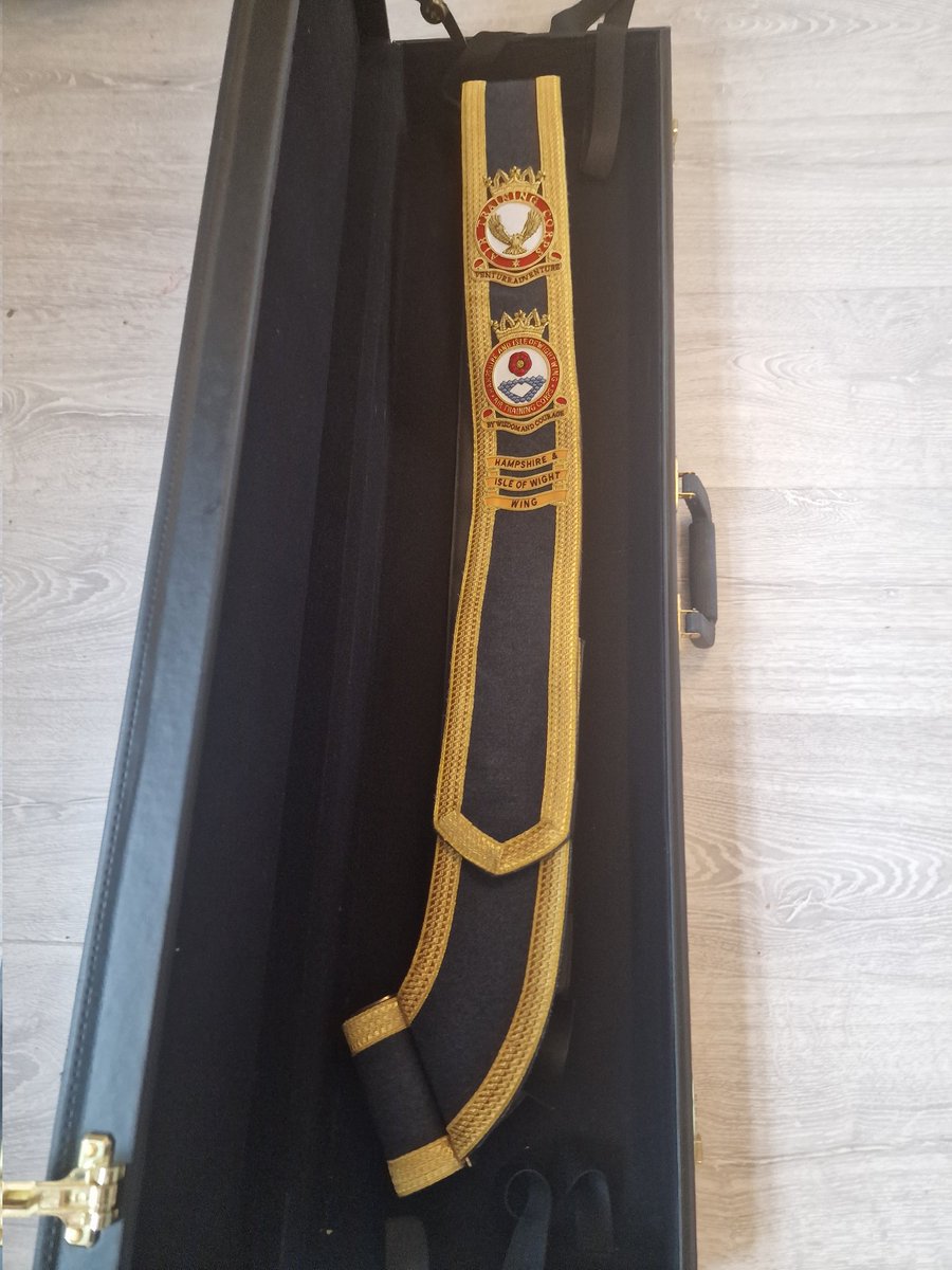 Christmas came early this morning with a new banner belt for <a href="/HantsIOWWing/">Hants IOW Wing</a> !