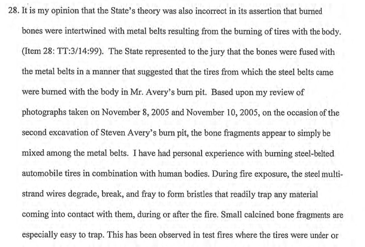 CecilyHele34755's tweet photo. @allegedlyashow My thoughts are that, although no-one in Steven's family smelled a burning body, the toxic fumes from sCAM are reaching me in New York! Read De Haan's affidavit, Zellner filings and watch #MaM2 for the real truth. The body wasn't burned in the pit, plus it was dismembered prior https://t.co/HeMUhMjWiI