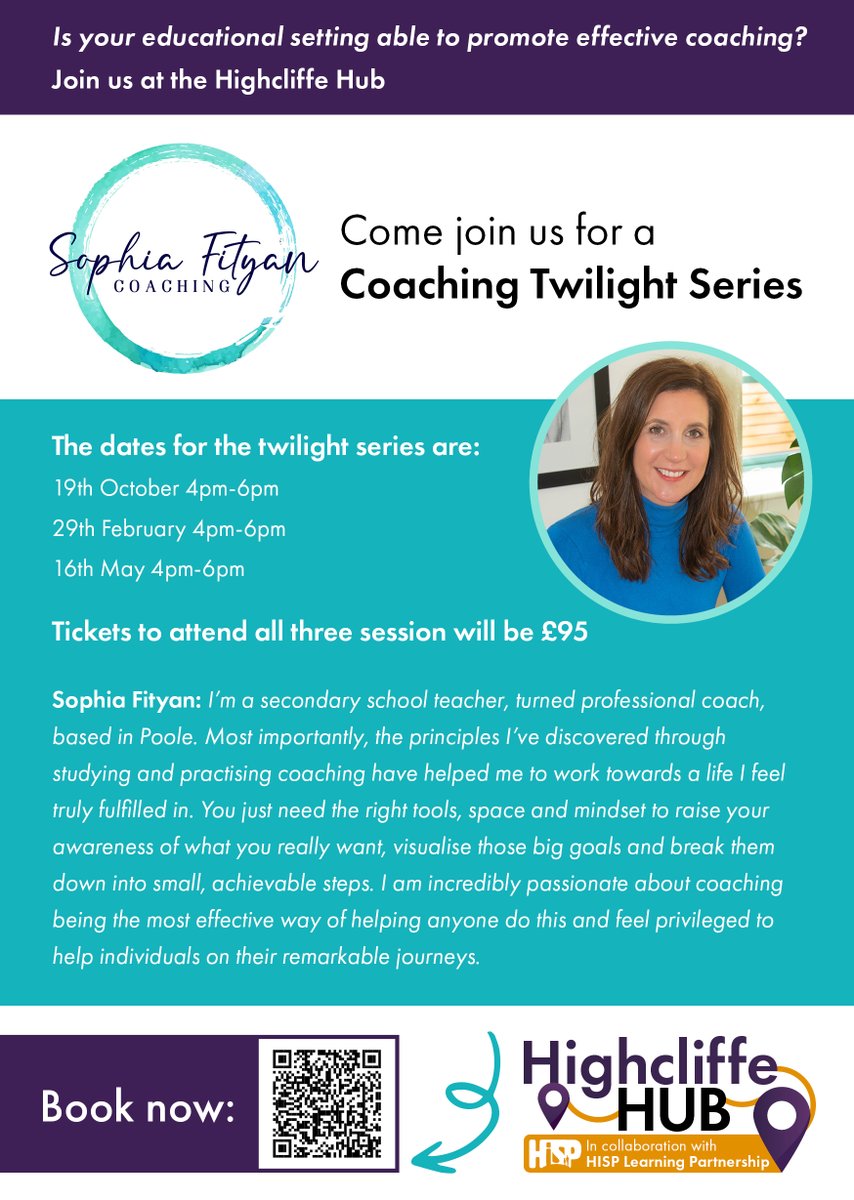 HighcliffeTL's tweet photo. Come join us for a Coaching Twilight Series.  

Dates for the twilight series:
19th October 4pm-6pm | 29th February 4pm-6pm | 16th May 4pm - 6pm.  

Spaces still remaining, it’s not too late to book! 
 
https://t.co/tsQCPoFakM https://t.co/AC39fHfmRG