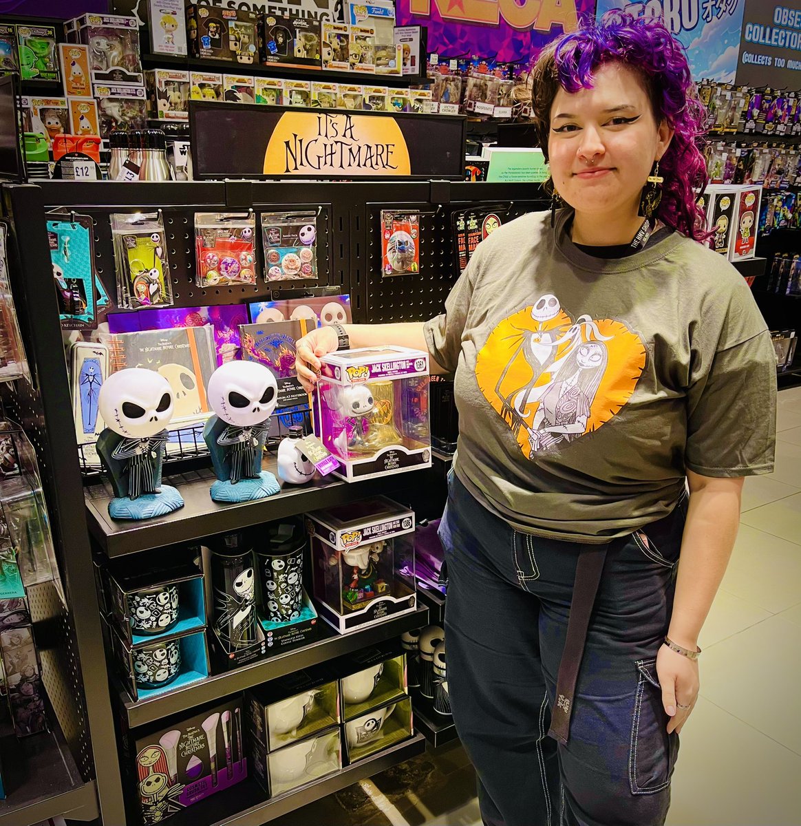 “Oh, there's an empty place in my bones, that calls out for something unknown.”

New T-shirt design - Yeah!
.
#JackSkellington #Halloween #ANightmareBeforeChristmas #hmvLovesPopCulture