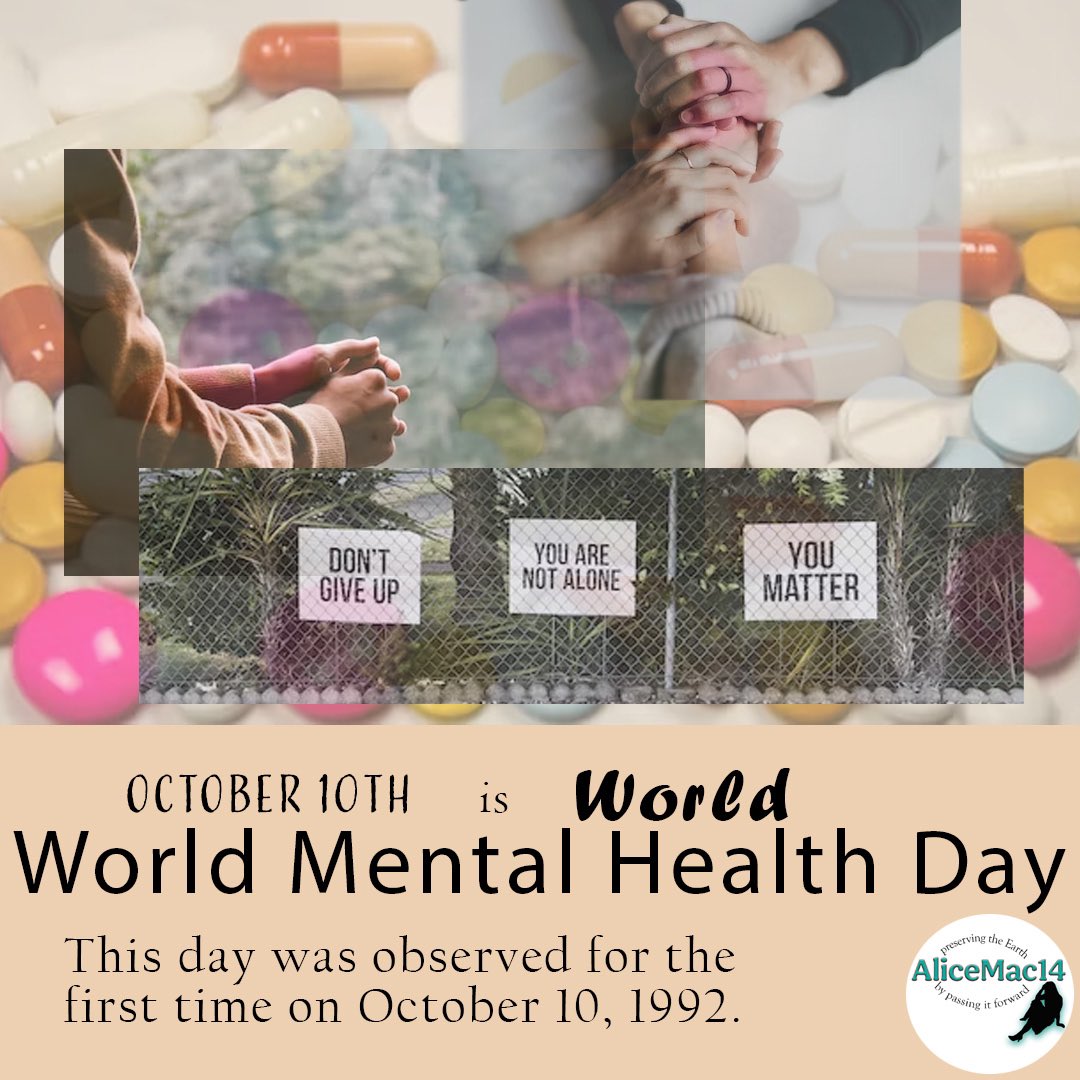 AliceMac14's tweet photo. Tuesday was #worldmentalhealthday &amp; I have to acknowledge it because your health is the most important! Take time to care for your mind 🧠 #mentalhealth #mentalhealthawareness #mentalhealthmatters #mentalhealthsupport #mentalhealthadvocate #mentalhealthisimportant https://t.co/WzEvVvhxMO