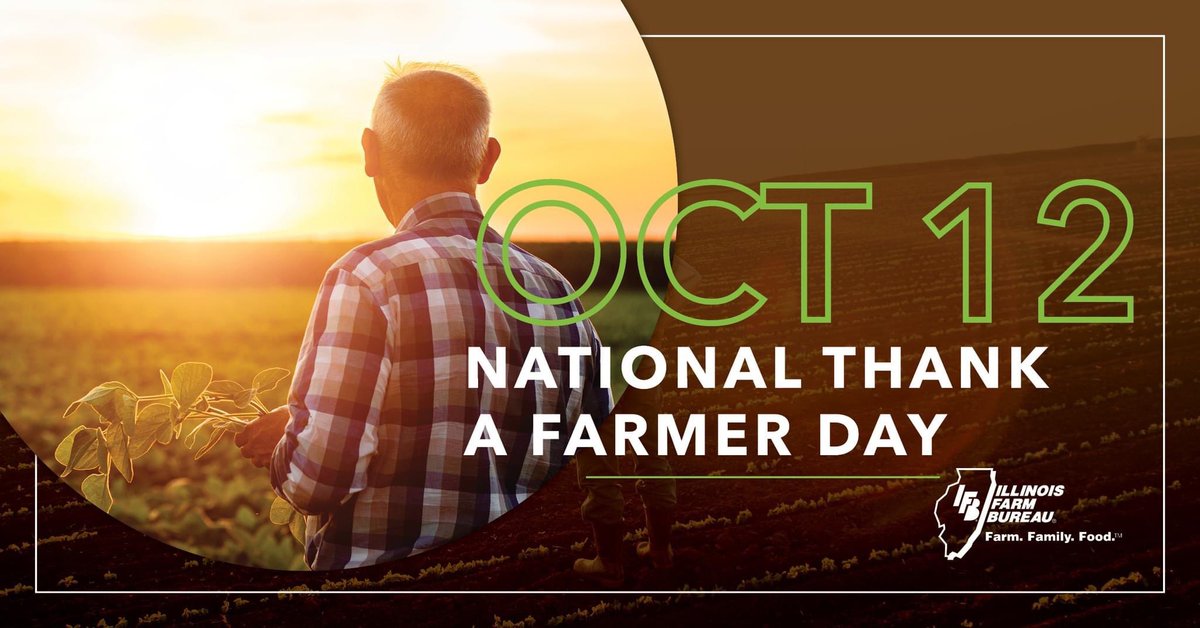 AgSafetyChic's tweet photo. Thank you to all of those who farm and support our farming community. They are the backbone of this country. 🇺🇸

#thankafarmer #illinoisfarmbureau #farmbureau #rural #farmers #farming #farmingcommunity https://t.co/beapp9neNI