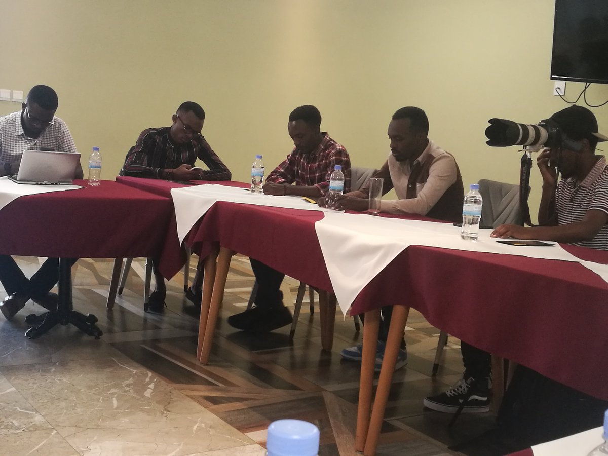 MasharikiFest's tweet photo. Happening now at @HomeFreeHotel.
A press conference organized by @MasharikiFest introducing @MashaRket.
Various Television and news outlets are represented.
#mashaRket #filmcontent #filmfestival #film #festival https://t.co/QzFqwKqnlO