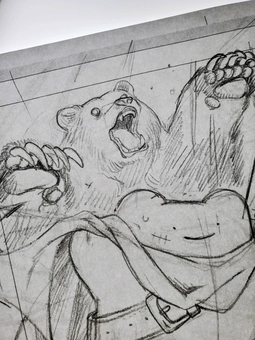またクマ描いてる