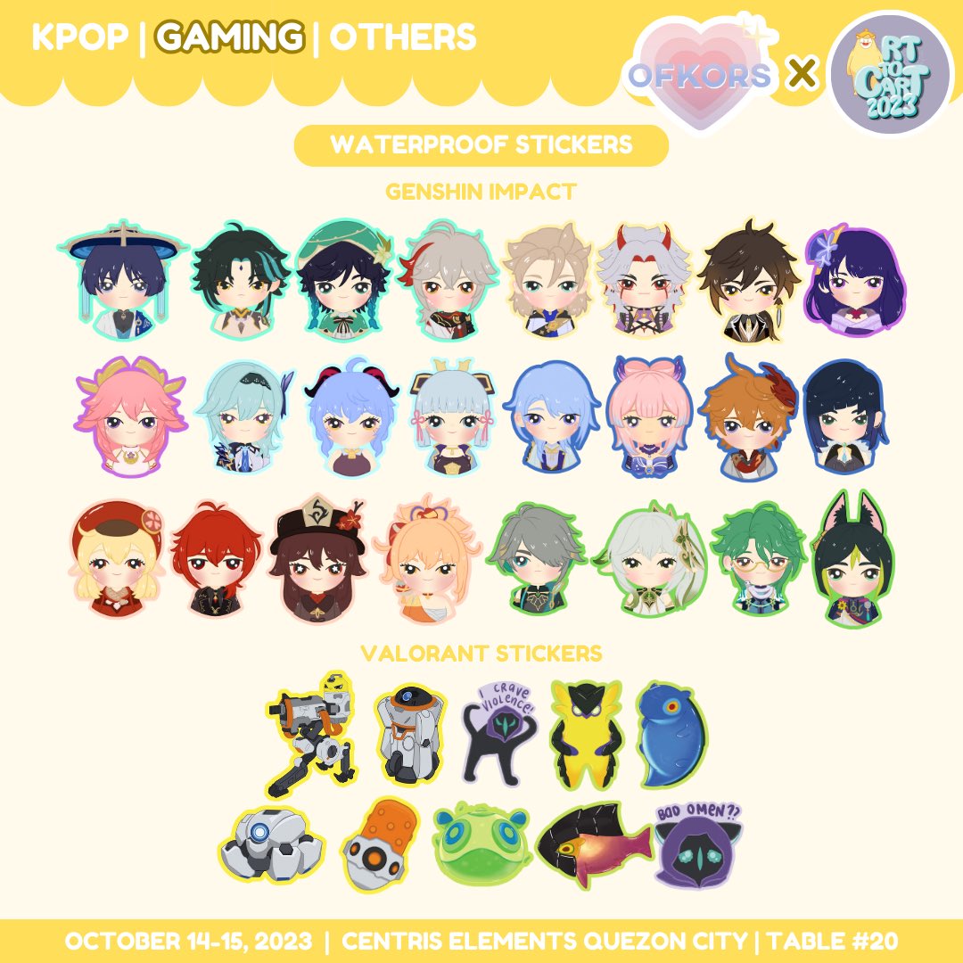 ofkorsph's tweet photo. What's new?
🌸 Dreamy Fandom Holo Stickers (New Jeans, Seventeen, Enhypen, BTS) 
🌸 Clow Card and Meiji Apollo Toploader Frame Deco 
🌸 SVT Love Bot 1.25" Button Pins
🌸 Of Kors Originals 1.25" Button Pins

(2/3) https://t.co/gUOxjxx7f8