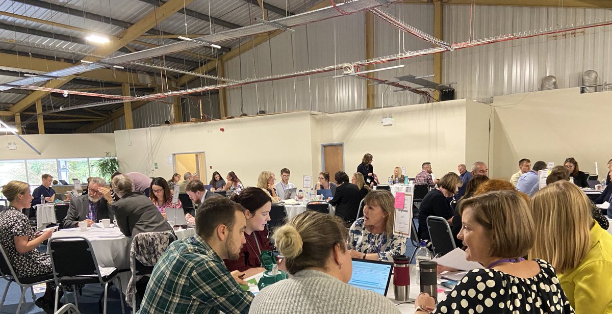 BryonyHoulden's tweet photo. Teams still hard at work despite the lure of lunch! #SWChallenge @SWCouncils https://t.co/UwH9mktFRr