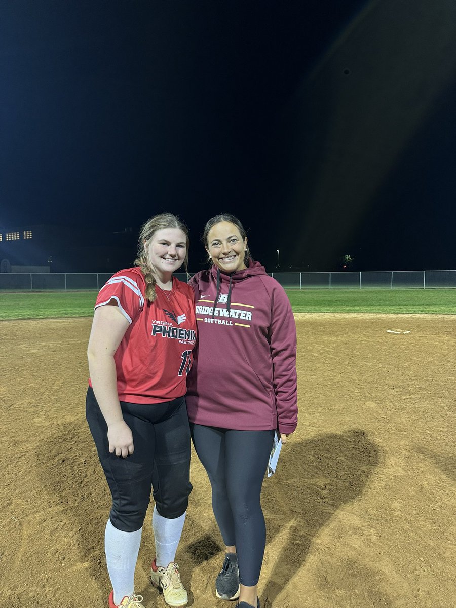 Thank you <a href="/Bh2osoftball/">Bridgewater Softball</a> for coming to our practice the other night! I had a great time and learned a lot!