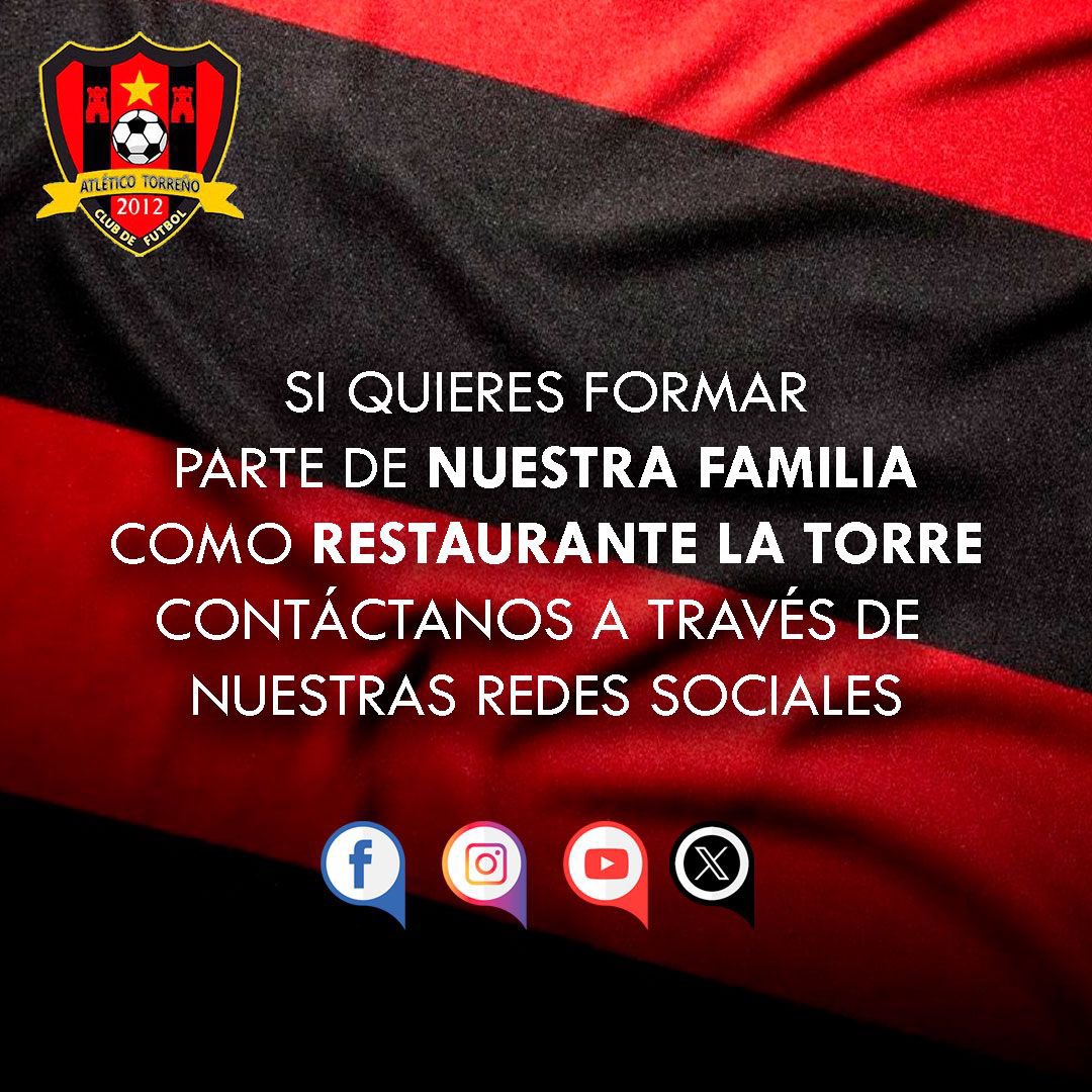 atleticotorrefs's tweet photo. 🍴RESTAURANTE LA TORRE👰🤵

Hoy queremos dar las gracias a uno de los miembros de la familia: @latorrecelebra 

Y además La Torre es el mejor sitio para celebrar tu boda o evento especial. 

➡️ Si quieres unirte a nosotros como La Torre no dudes en escribirnos  y te informaremos. https://t.co/bj7nzBIHUk