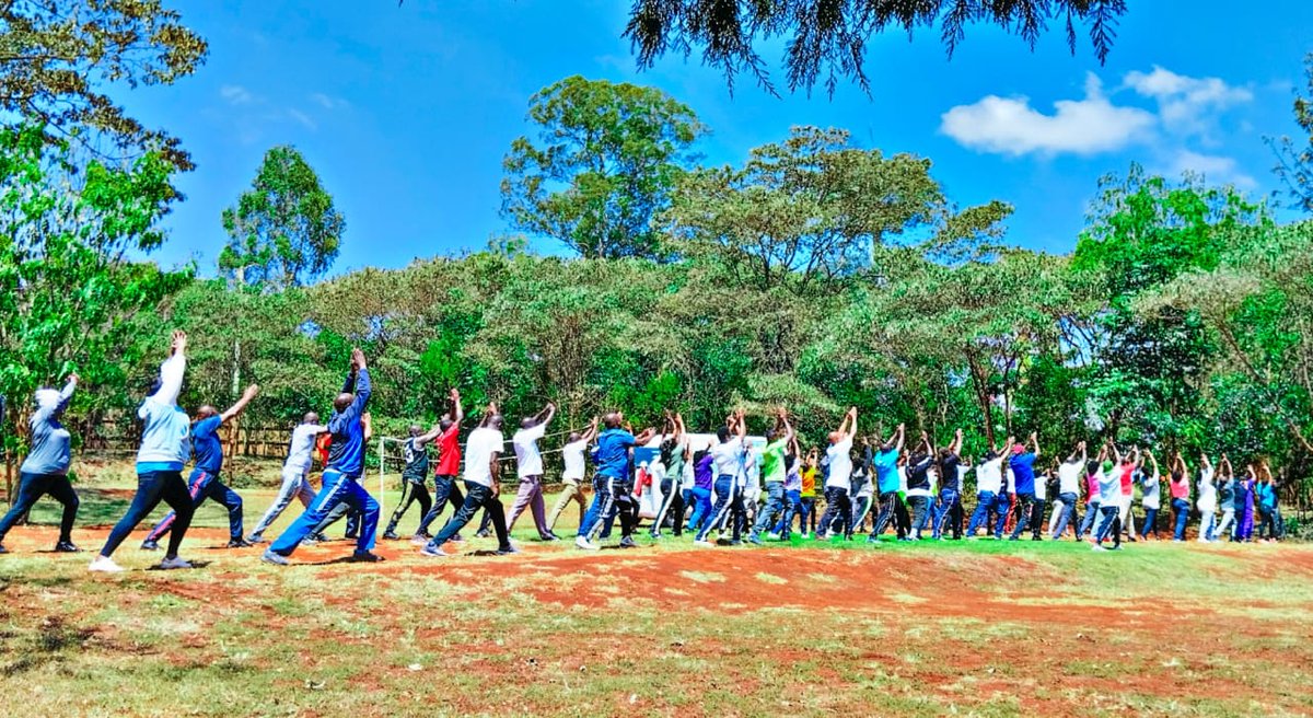 PDOkenya's tweet photo. Today, we have facilitated a mental wellness session for the officers serving at the Nairobi Prison Headquarters.
#teambuilding #retreat #mentalhealth  #wellbeingfirst https://t.co/BZEL22tvG9