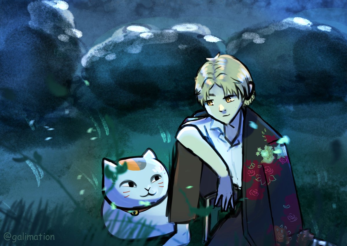 galimation's tweet photo. Day 12 - Niche Interest
I recently watched through the first season of Natsume Yuujinchou - Natsume's Book of Friends. It was quite nice ^-^
#cringetober #cringetober2023 #nicheinterest #natsumeyuujinchou #natsumesbookoffriends #digitalart https://t.co/wA7RriKwZM