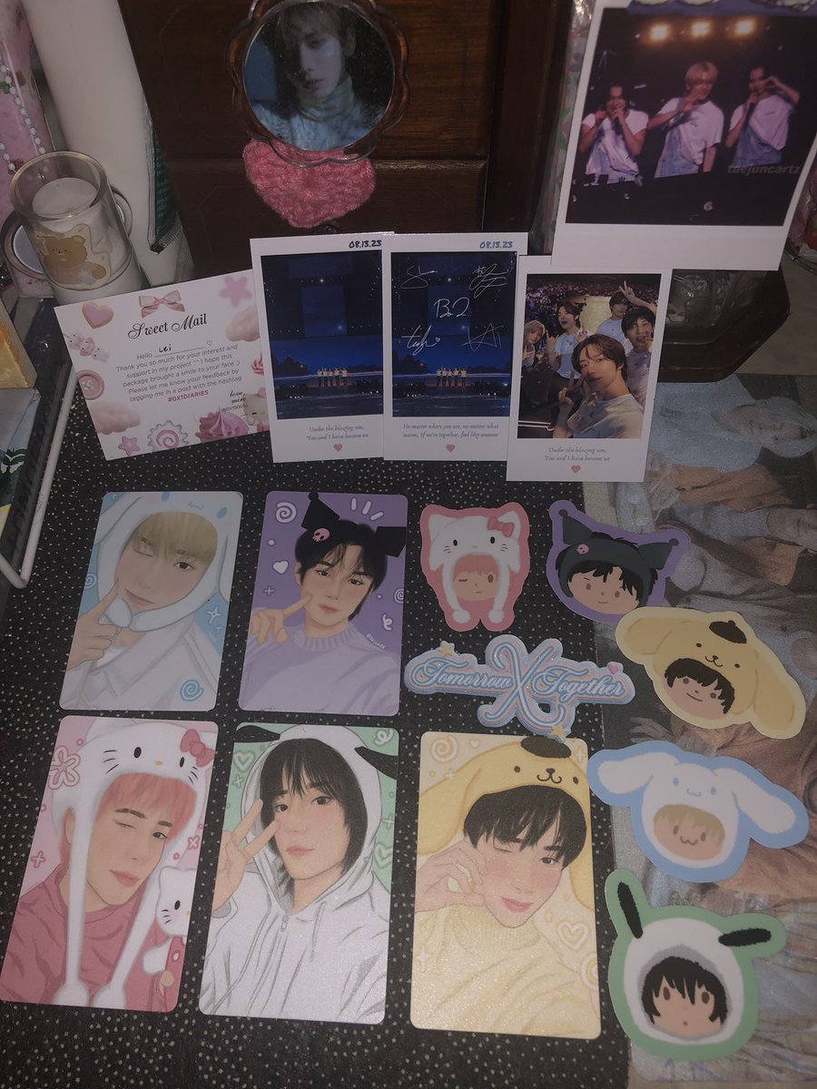 Lei_beargyu's tweet photo. 𓂋 happy mail ! #Lei_beargyumails ꕤ
ଘ(´•3•)⊃━☆ #frommiro
── hello @0X1S0DE ! umuwi ang order ko bebs huhi ꒰ঌ(⃔ ⌯' '⌯)⃕໒꒱
Tysm for packing Them safely and sa cute freebies!!!
Labyu bebs ٩(๑> ₃ < )۶♥
⋆ ₊ ゚ ☽ * ₊ ⋆τнänκ чöü ᰔᩚ⋆ ₊ ゚ ☽ * ₊ ⋆ https://t.co/ngwwst2Q3f