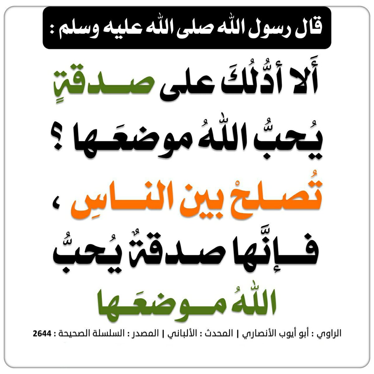 hussein__2022's tweet photo. #حديث_صحيح
#حقوق_المسلمين https://t.co/Z5nlxJjk09