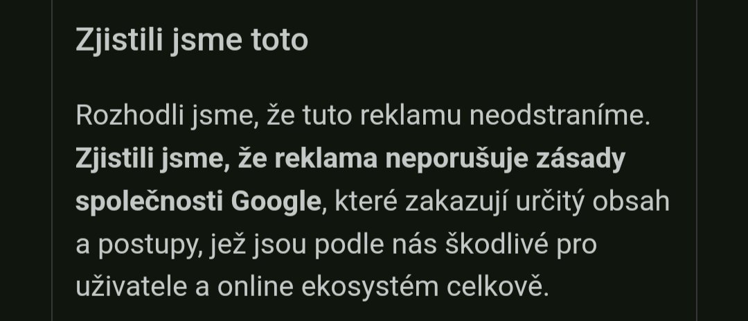 d_frvr's tweet photo. @AdSaboteur @YouTube @Google @cez_group @seznam_cz Hlášením navzdory. I když explicitně používá ve vizuálu logo ČEZu, všechno je úplně košer, žádné zásady se neporušují 🙃 https://t.co/35XXvcm3YN