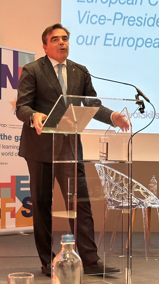 Loukas Zahilas (@zalouk) on Twitter photo Margaritis Schinas, Vice-President for promoting our European Way of Life, European Commission, delivering the keynote speech in CEDEFOP conference’Mind the gaps’ <a href="/Cedefop/">EU_Cedefop</a> #EuropeanYearofSkills #Mindthegaps Margaritis Schinas, Vice-President for promoting our European Way of Life, European Commission, delivering the keynote speech in CEDEFOP conference’Mind the gaps’ <a href="/Cedefop/">EU_Cedefop</a> #EuropeanYearofSkills #Mindthegaps