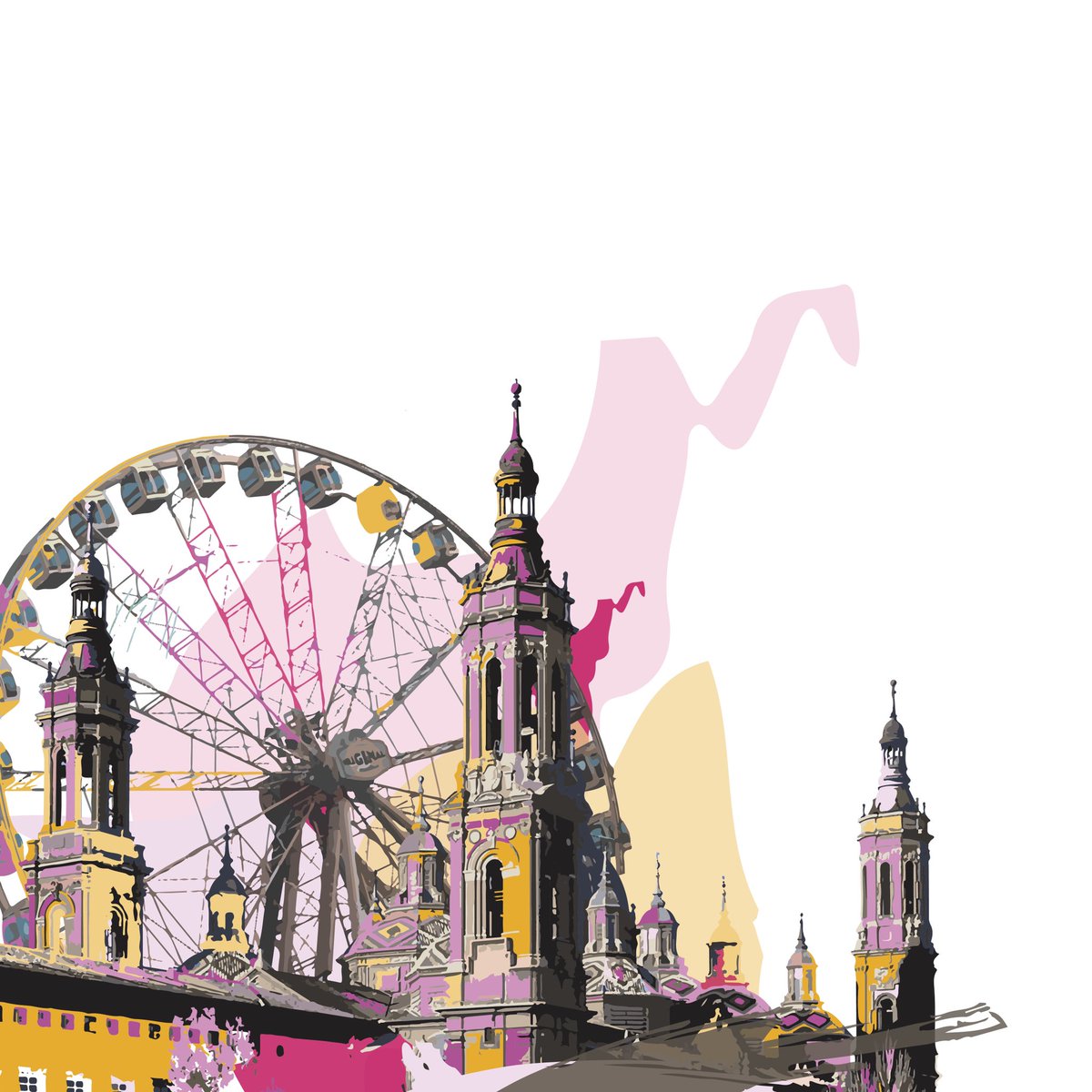 trismarco_'s tweet photo. ¡Hoy #12deoctubre festivo en toda España! Pero especialmente en………? 👀🥁🥁🥁
#diseñoillustrator #plumaillustrator #diadelpilar #pilar2023 #Zaragoza https://t.co/kSFZW5quMO