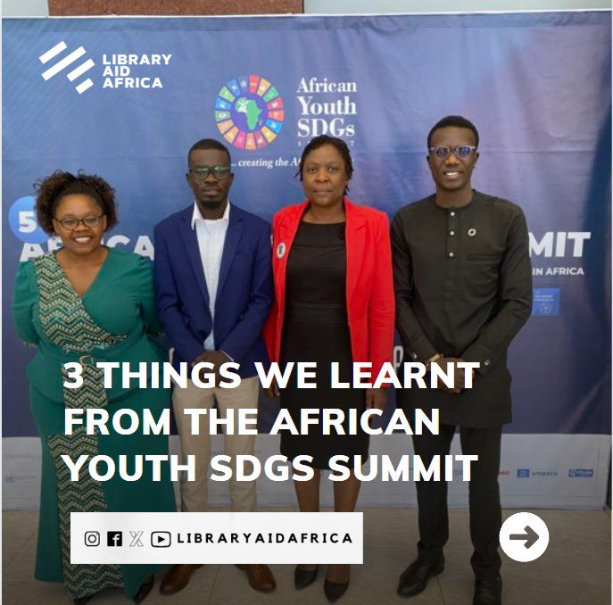 libraryaidafric's tweet photo. At the 5th African Youth SDGs Summit in Lusaka, Zambia, our Co-Founder &amp; Chief Executive, Damilare Oyedele, was actively involved through a side event by @IFLA. 
Thread 🧵 

#Lib4Dev #SDGs #EmpoweringYouth https://t.co/SOk5joPNVa