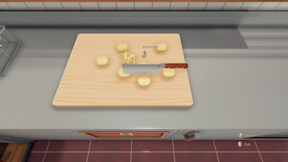 GIMLET_Vodka1's tweet image. ｢Cooking Simulator 2: Better Together｣のデモ版
前作と違ってかなり真面目に料理する感じだった
野菜のカットも形を選んでするようになったり、
材料を集めるのも快適になってた
そして何よりマルチでできるとかめちゃくちゃ楽しそう
#Cookingsimulator2